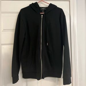 Forever 21 Men’s black zip-up, Size large